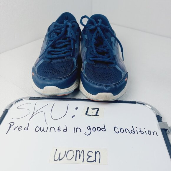 Ryka Women's Navy Devotion Plus 3 Lace-Up Low Top Walking Sneakers Size 9W - Picture 12 of 13